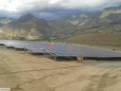 Planta de energía solar se une al sistema de generación de Ecuador